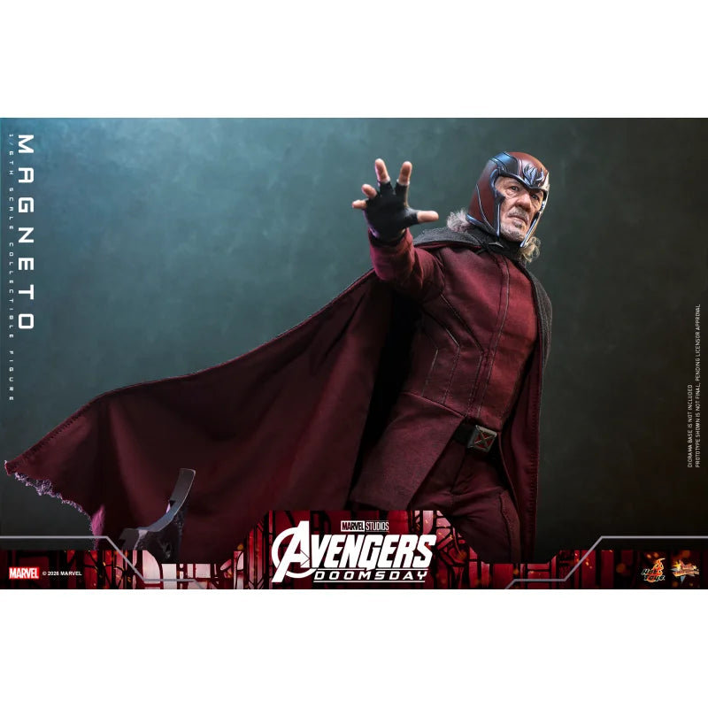 Hot Toys MMS912 Avengers: Doomsday Magneto 1/6 Actiefiguur 30 cm