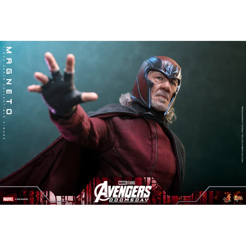 Hot Toys MMS912 Avengers: Doomsday Magneto 1/6 Actiefiguur 30 cm