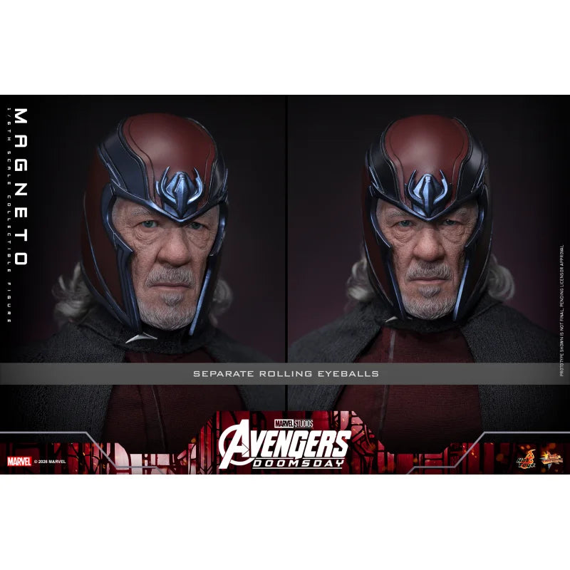 Hot Toys MMS912 Avengers: Doomsday Magneto 1/6 Actiefiguur 30 cm