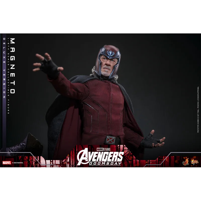 Hot Toys MMS913 Avengers: Doomsday Magneto Deluxe Version 1/6 Actiefiguur 30 cm