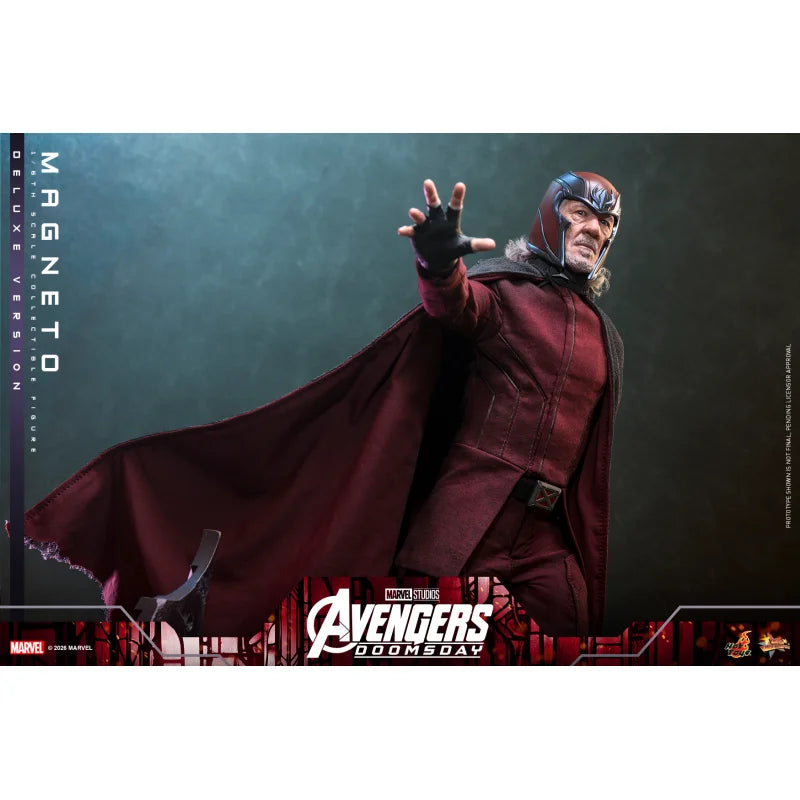 Hot Toys MMS913 Avengers: Doomsday Magneto Deluxe Version 1/6 Actiefiguur 30 cm