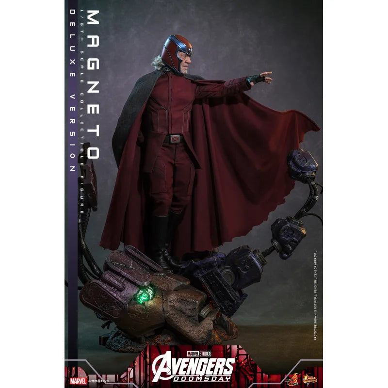 Hot Toys MMS913 Avengers: Doomsday Magneto Deluxe Version 1/6 Actiefiguur 30 cm