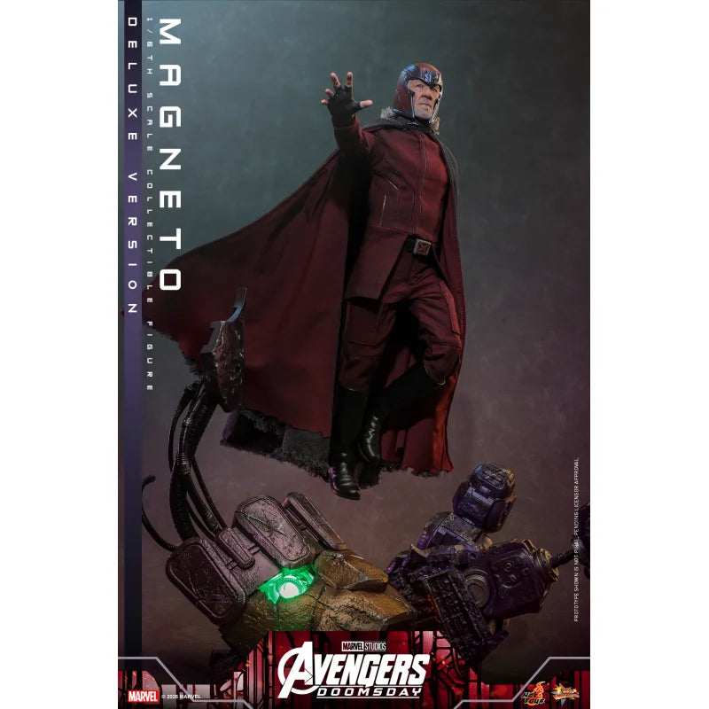 Hot Toys MMS913 Avengers: Doomsday Magneto Deluxe Version 1/6 Actiefiguur 30 cm