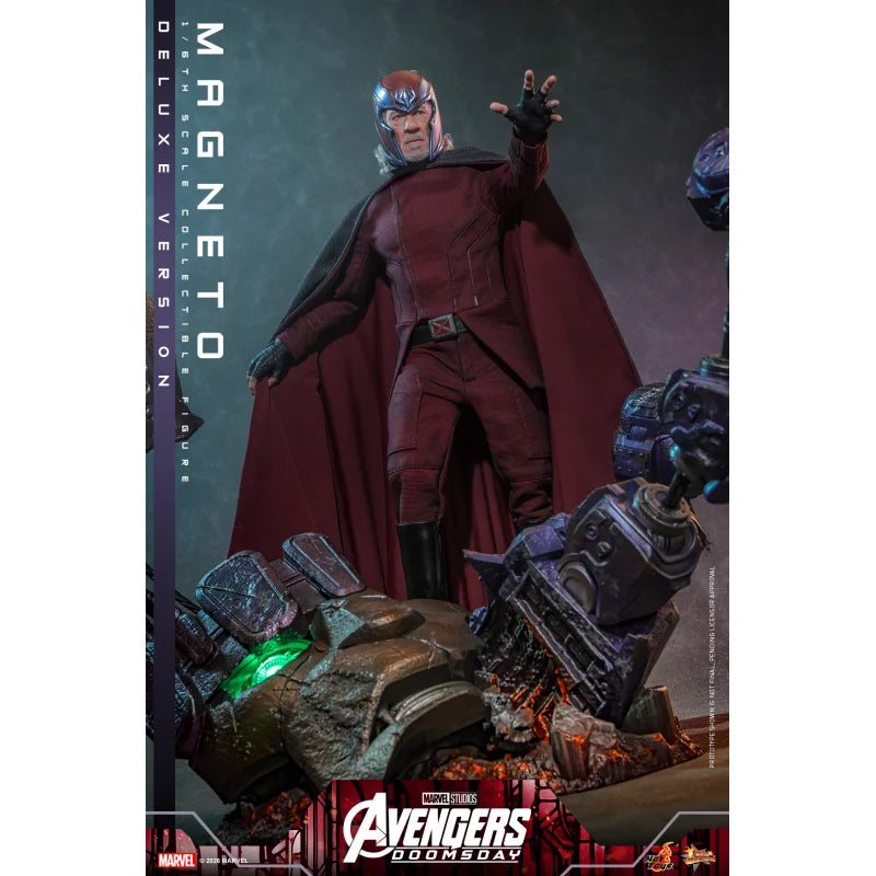 Hot Toys MMS913 Avengers: Doomsday Magneto Deluxe Version 1/6 Actiefiguur 30 cm