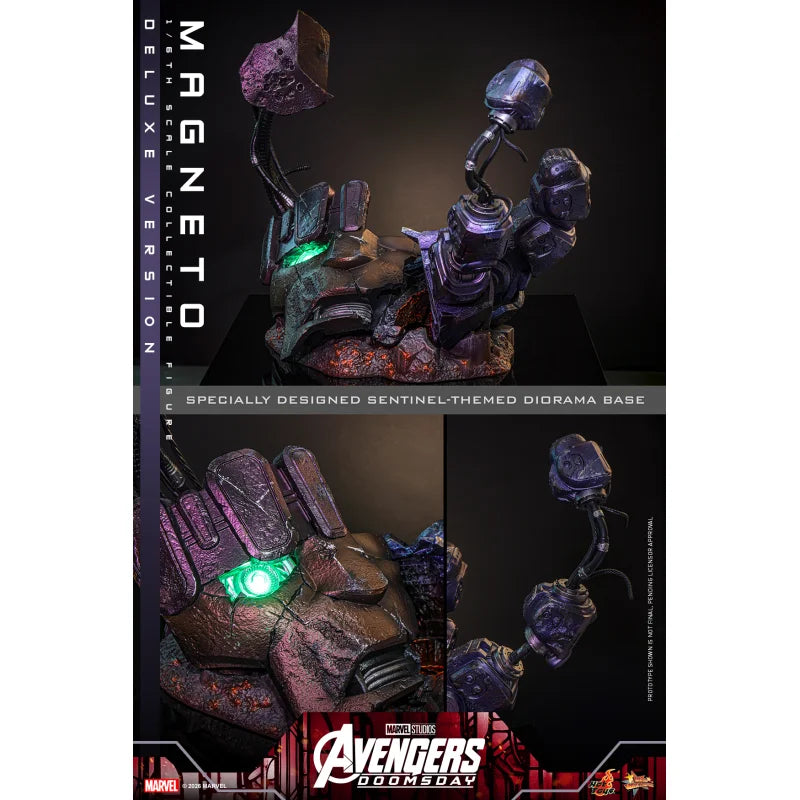 Hot Toys MMS913 Avengers: Doomsday Magneto Deluxe Version 1/6 Actiefiguur 30 cm