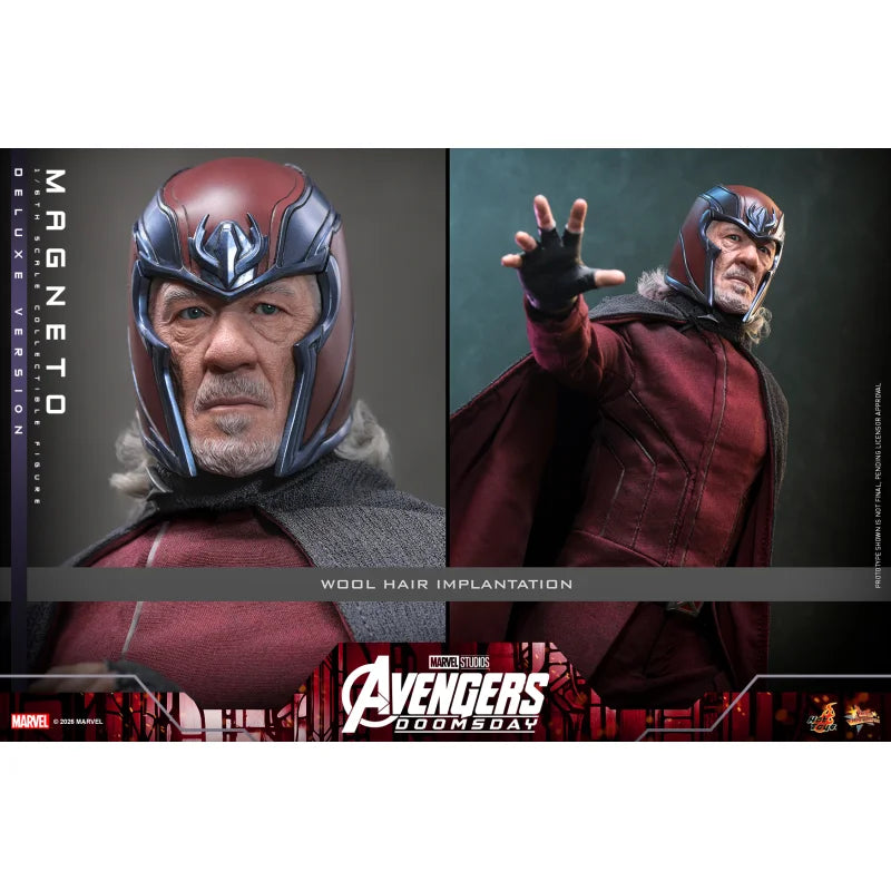 Hot Toys MMS913 Avengers: Doomsday Magneto Deluxe Version 1/6 Actiefiguur 30 cm