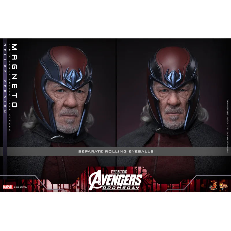 Hot Toys MMS913 Avengers: Doomsday Magneto Deluxe Version 1/6 Actiefiguur 30 cm