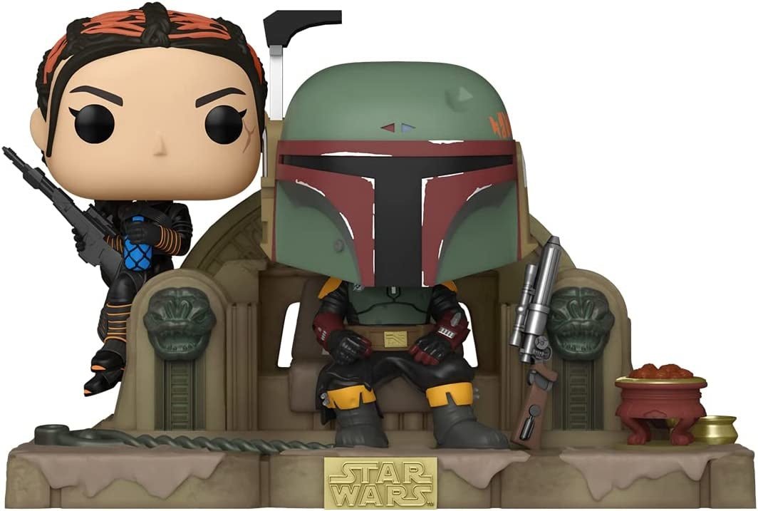 Pop! Star Wars: The Mandalorian - 2 - Pack Boba Fett & Fennec Shand - Fans Geek Store
