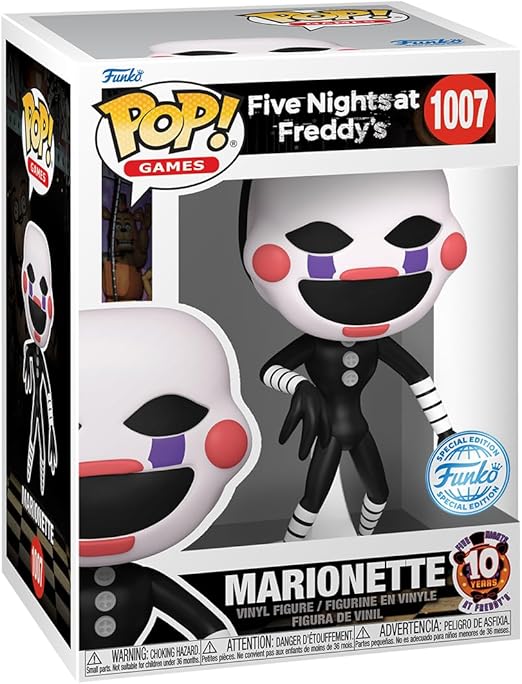 Marionette Funko Pop! Exclusief - Five Nights at Freddy's