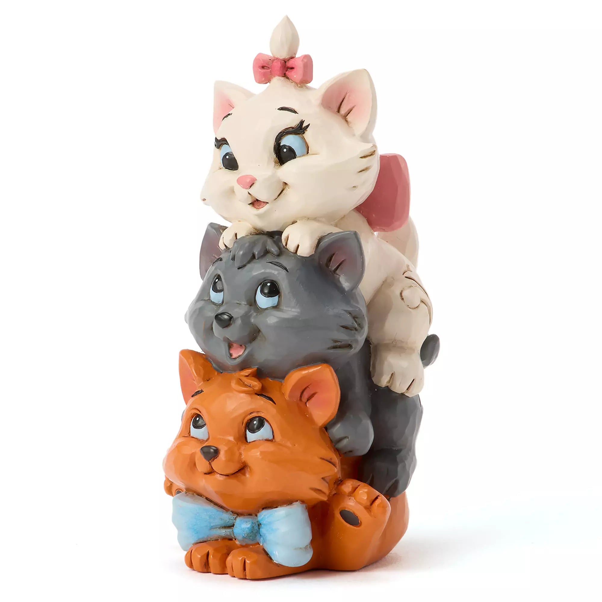 Mini beeldje Aristocats gestapeld Disney Traditions van Jim Shore