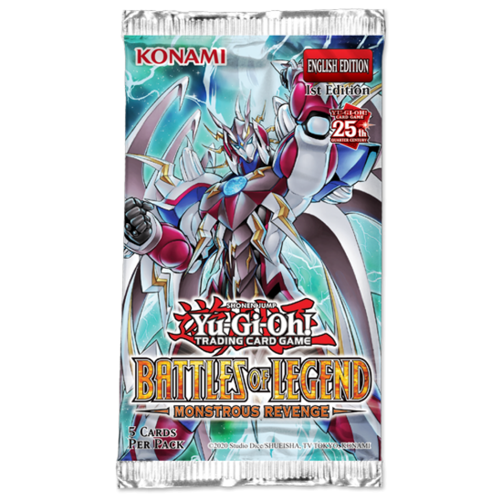Yu - Gi - Oh!: Battles of Legend - Monstrous Revenge Booster Pack (Prijs per stuk) - Fans Geek Store