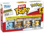 Pokémon Bitty Pop! 4-Pack Serie 4 | Squirtle, Eevee, Growlithe & Psyduck
