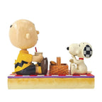 Snoopy, Woodstock and Charlie Brown Picnic Figurine - Fans Geek Store