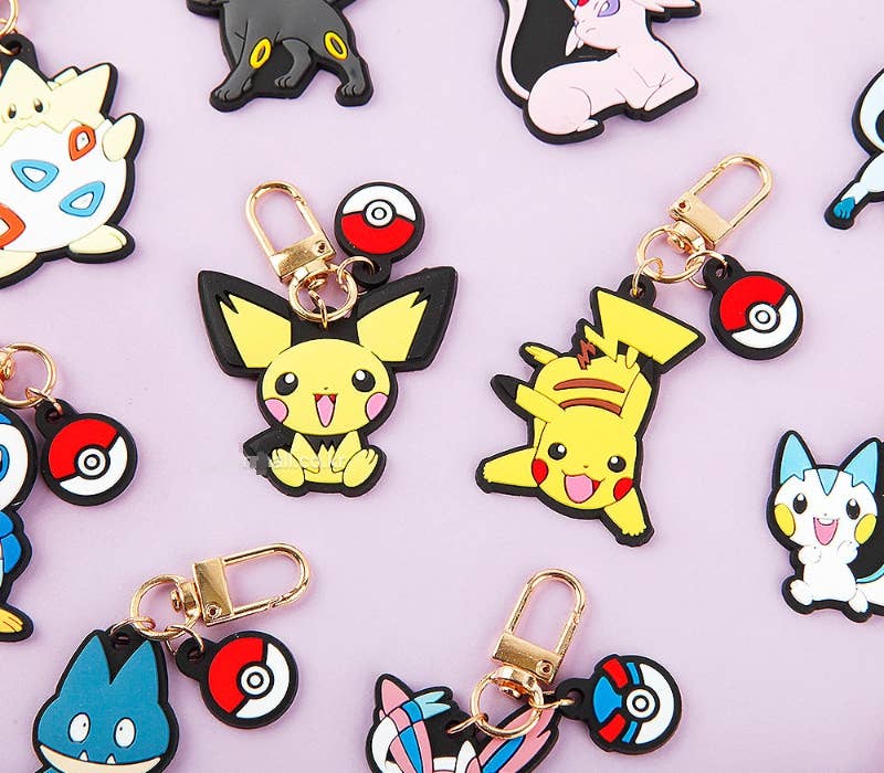 Pokémon Characters Sleutelhanger & Tashanger Charm Variety Pack