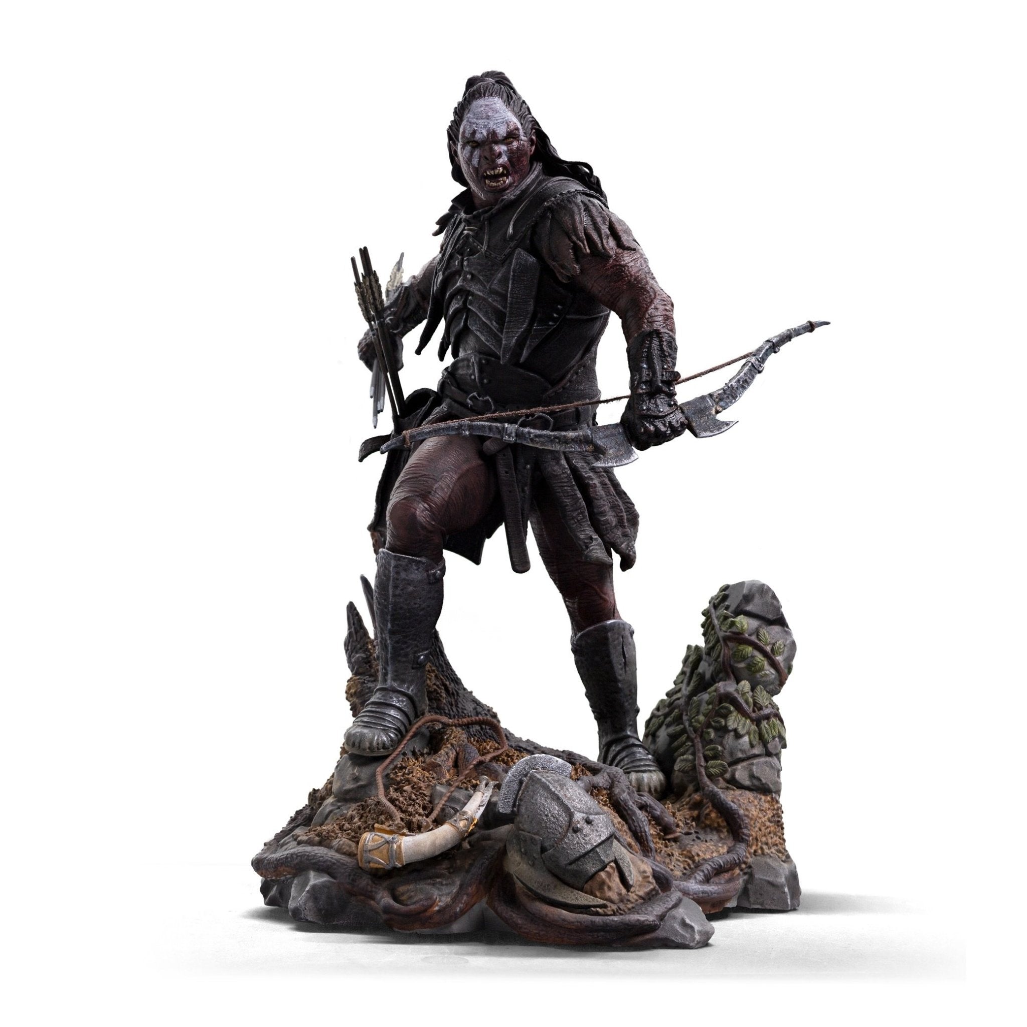 The Lord of the Rings Art Scale Statue 1/10 Lurtz, Uruk - Hai Leader 23 cm - Fans Geek Store