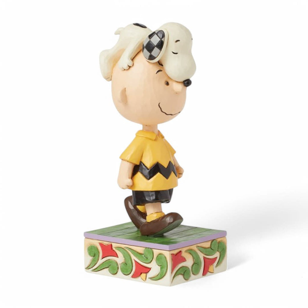 Head Honcho (Snoopy on Charlie Brown's Head Figurine) - Fans Geek Store