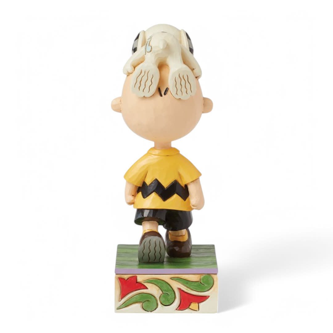 Head Honcho (Snoopy on Charlie Brown's Head Figurine) - Fans Geek Store