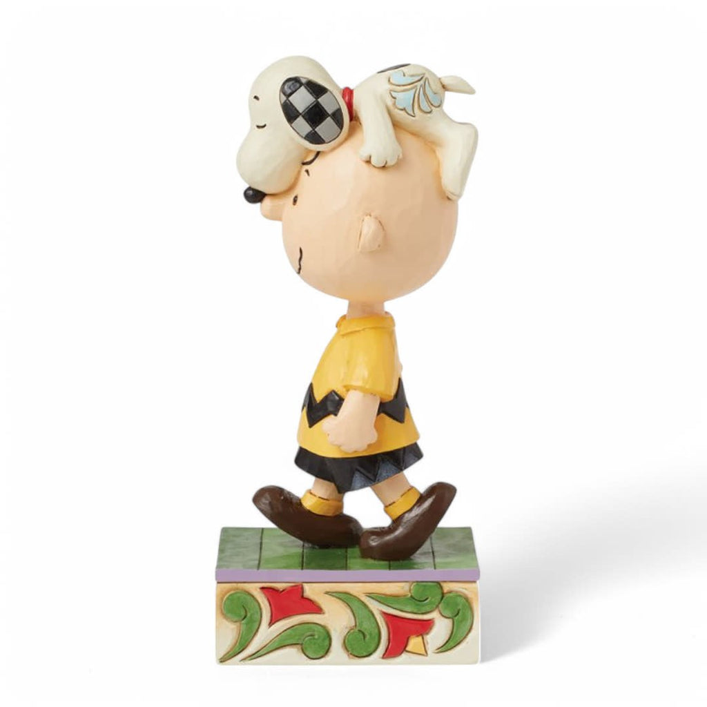 Head Honcho (Snoopy on Charlie Brown's Head Figurine) - Fans Geek Store
