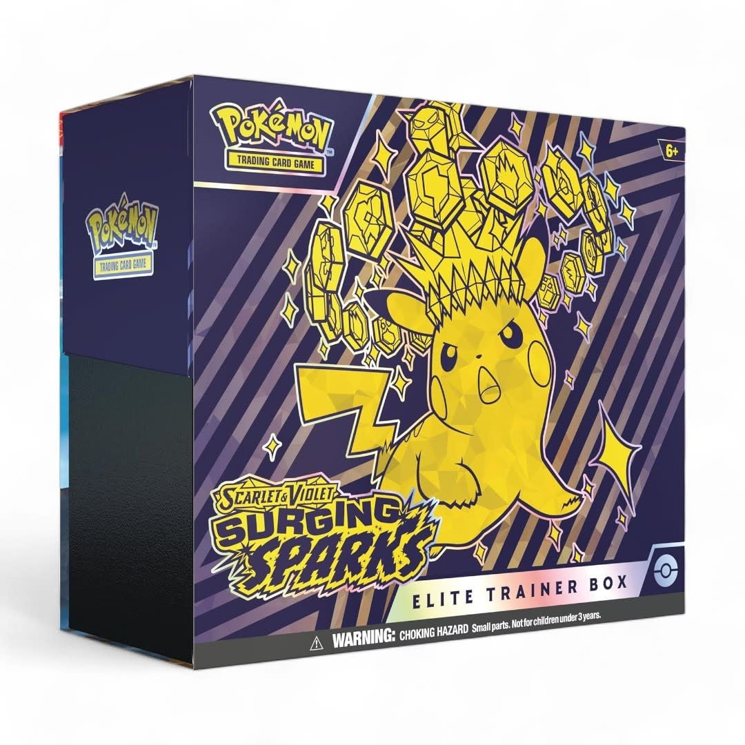 Pokémon SV8 Surging Sparks Elite Trainer Box ENG - Fans Geek Store