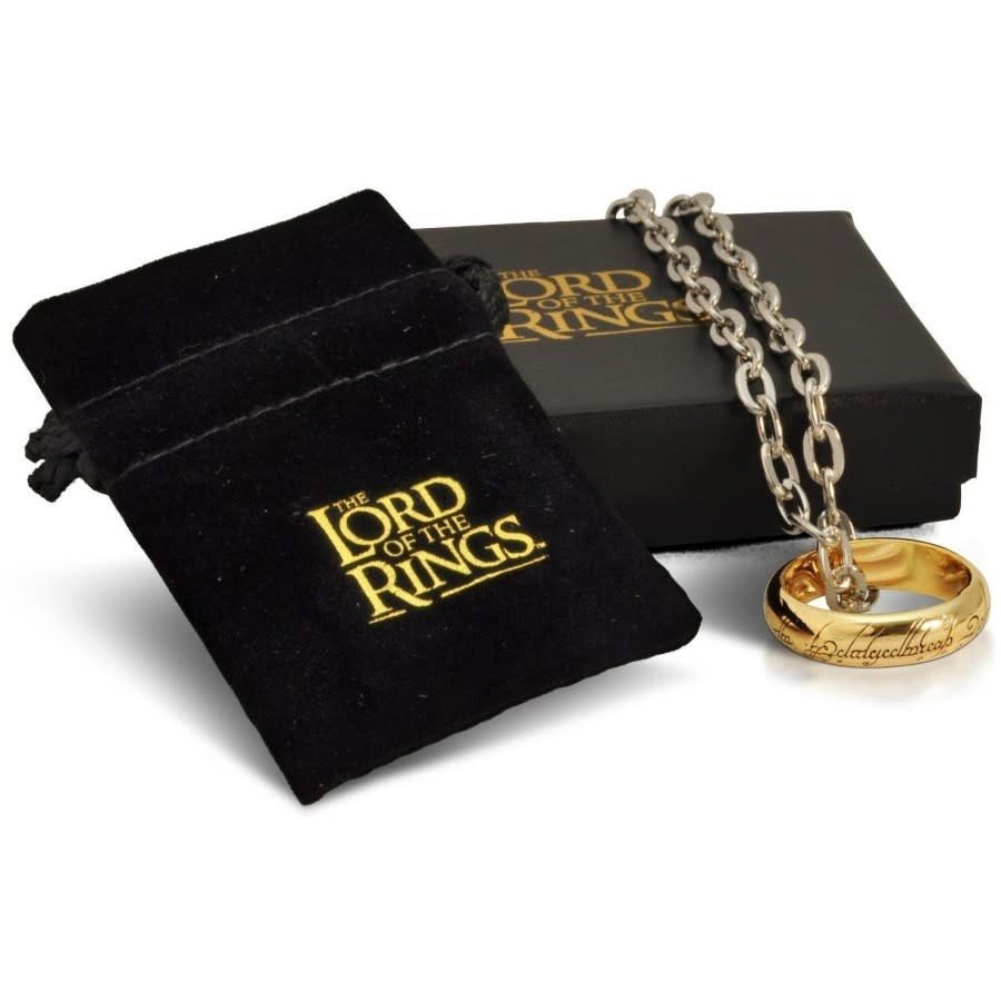 Lord of the Rings: The One Ring (gold plated) - Fans Geek Store