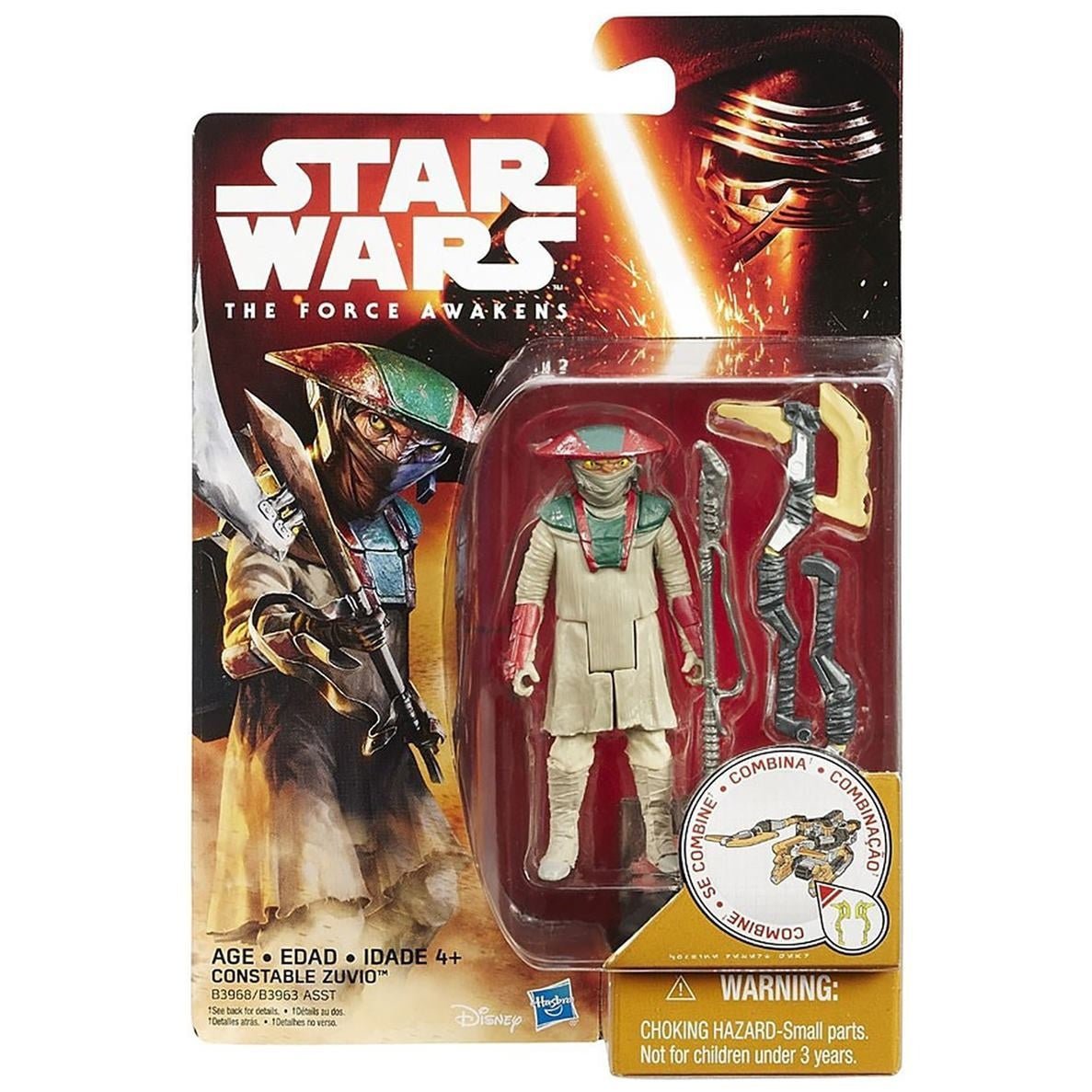 Star Wars: Episode VII - Snow en Desert Constable Zuvio Figuur - Fans Geek Store