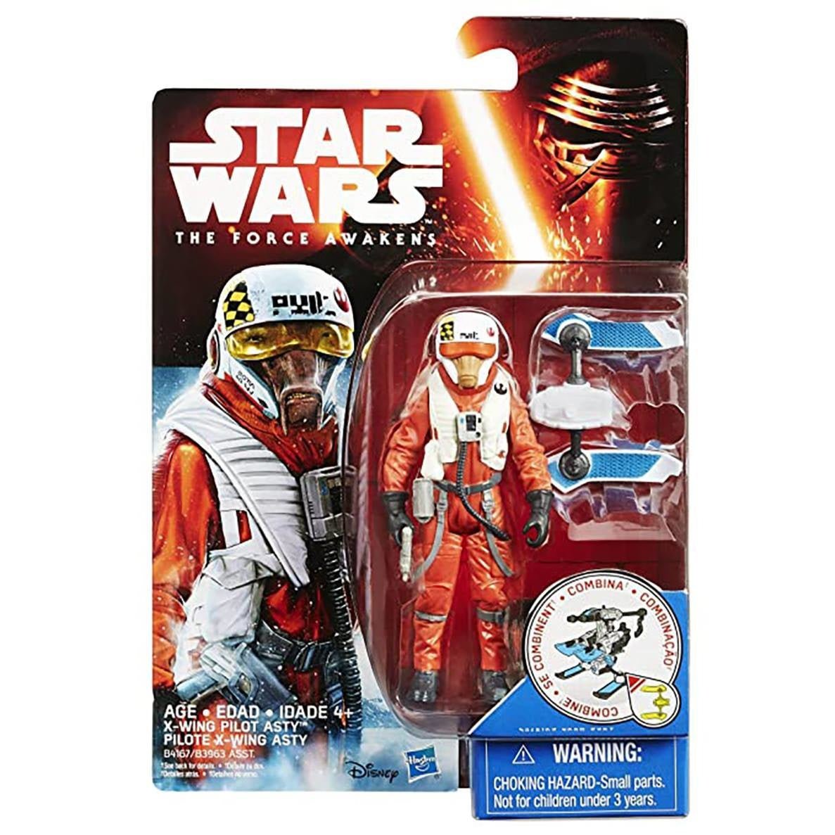 Star Wars: Episode VII - Snow en Desert X - wing pilot Asty Figuur - Fans Geek Store