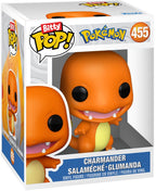 Pokémon Bitty Pop! 4-Pack Serie 2 | Charmander, Jolteon, Lapras & Rattata