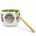 Star Wars: The Mandalorian - Grogu Ramen Bowl with Chopsticks - Fans Geek Store
