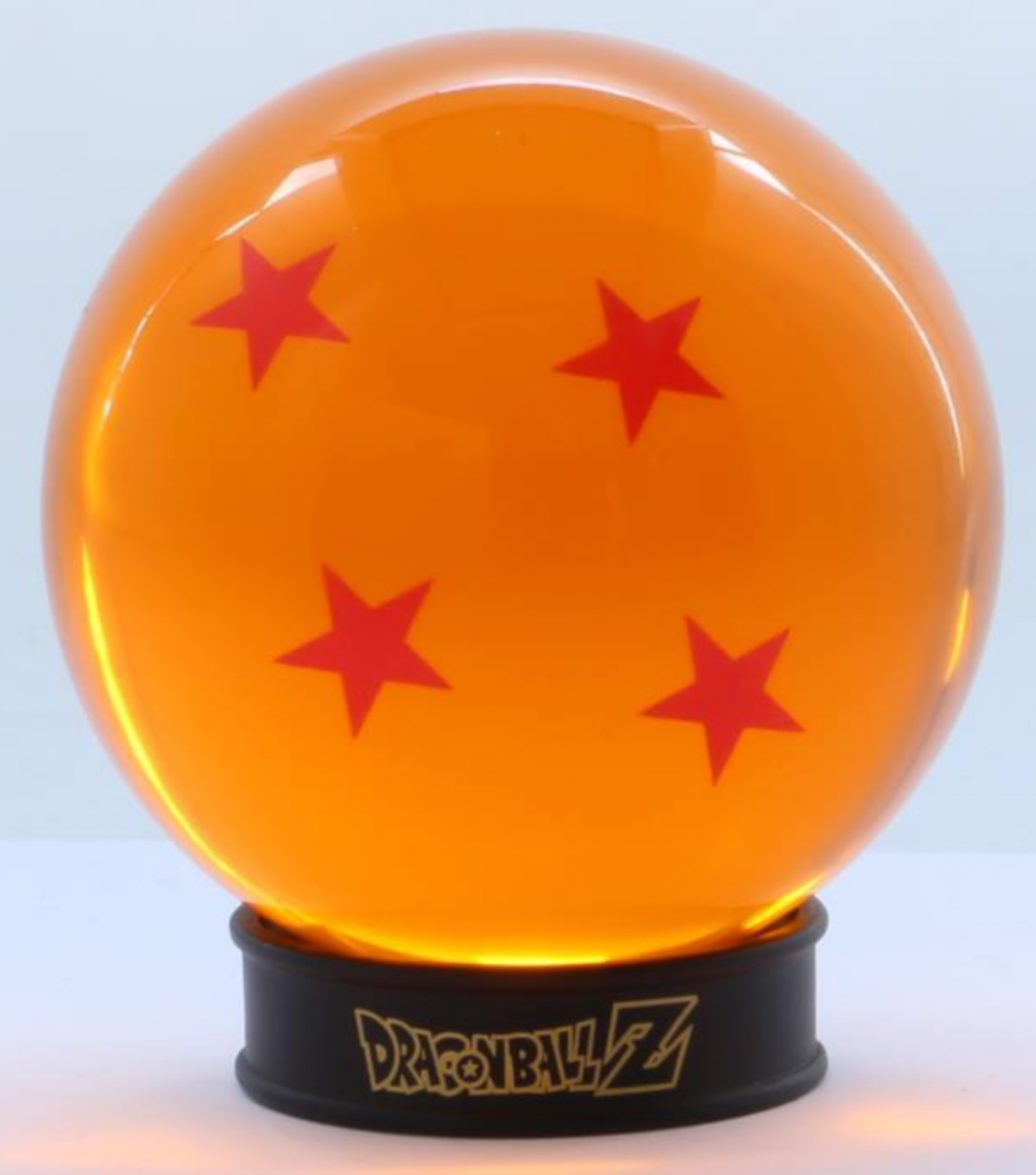 Dragon Ball Kristallen Bol 4-Sterren ABYstyle Acryl 7.5cm