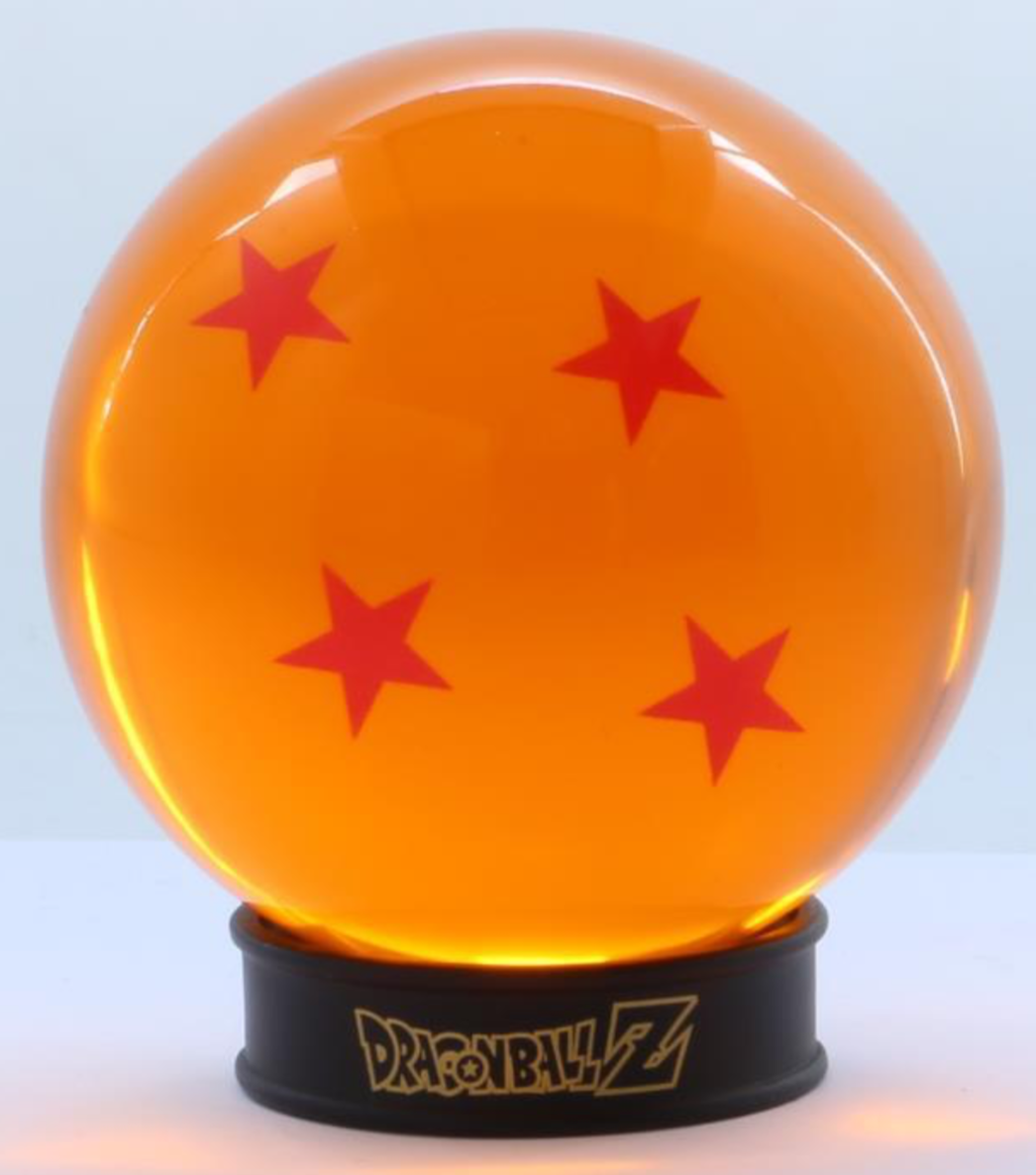 Dragon Ball Kristallen Bol 4-Sterren ABYstyle Acryl 7.5cm