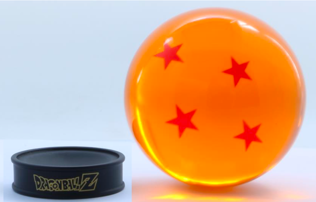 Dragon Ball Kristallen Bol 4-Sterren ABYstyle Acryl 7.5cm
