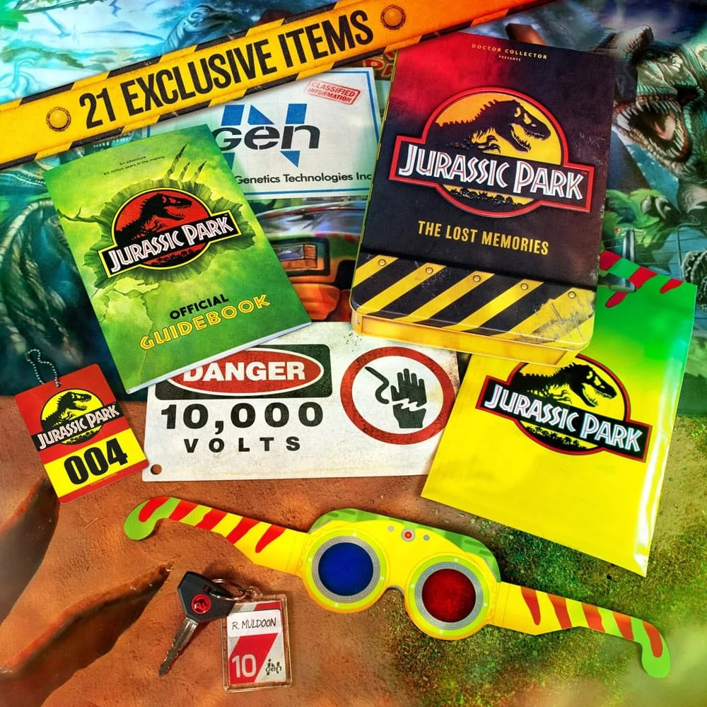 Doctor Collector Jurassic Park The Lost Memories Verzamelbox