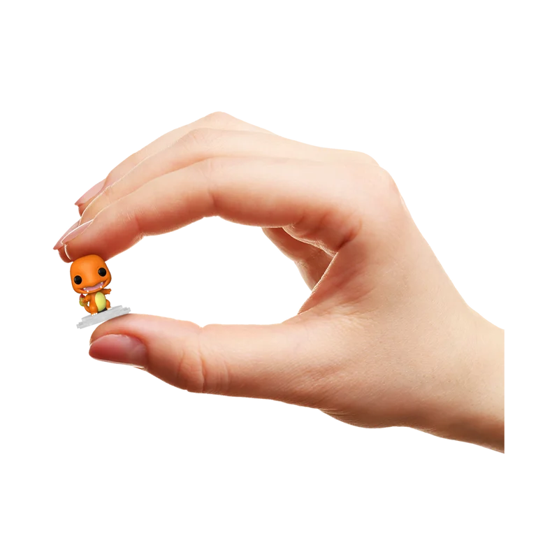 Pokémon Bitty Pop! 4-Pack Serie 2 | Charmander, Jolteon, Lapras & Rattata