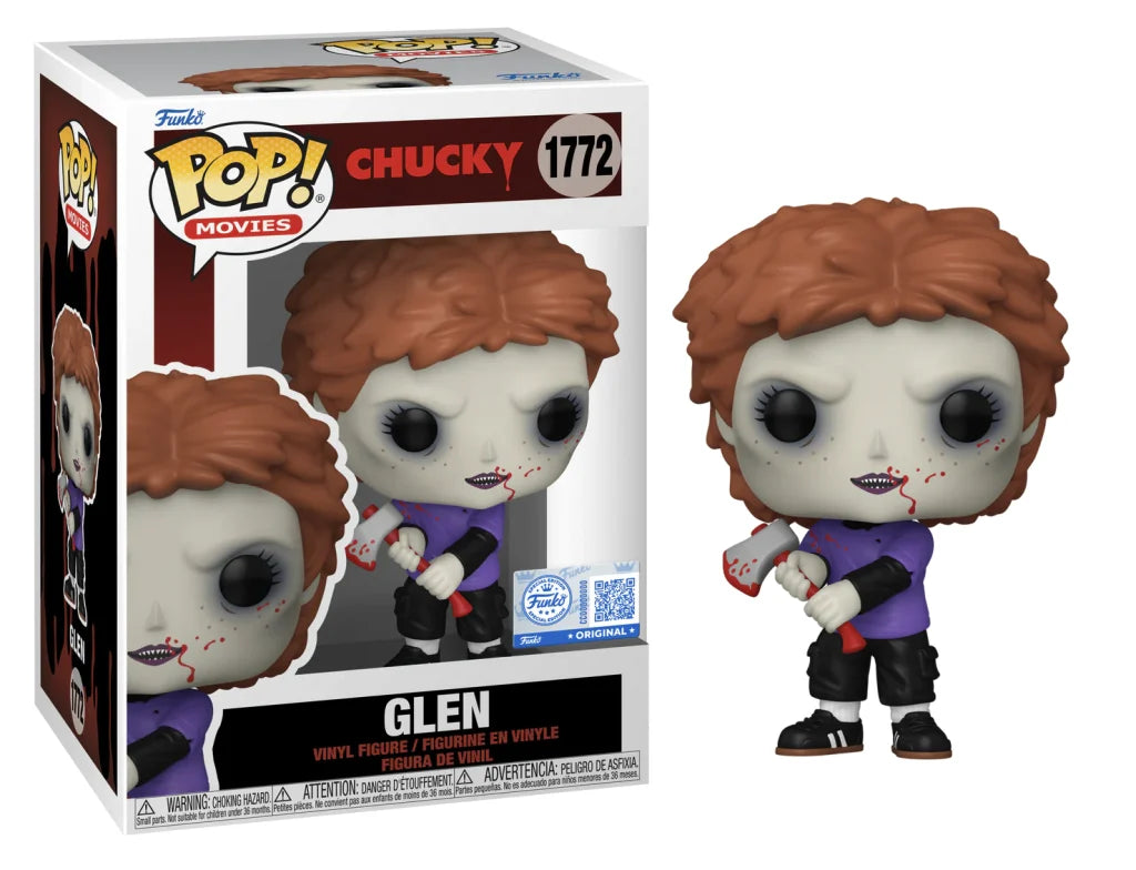 Funko POP! Glen met Bijl 1772 - Chucky Exclusive vinylfiguur