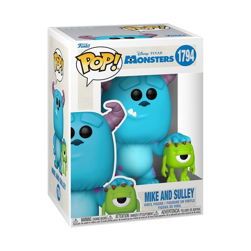 Monsters Inc. Figuur Mike with Sully Funko POP! Disney Vinyl 12.2cm