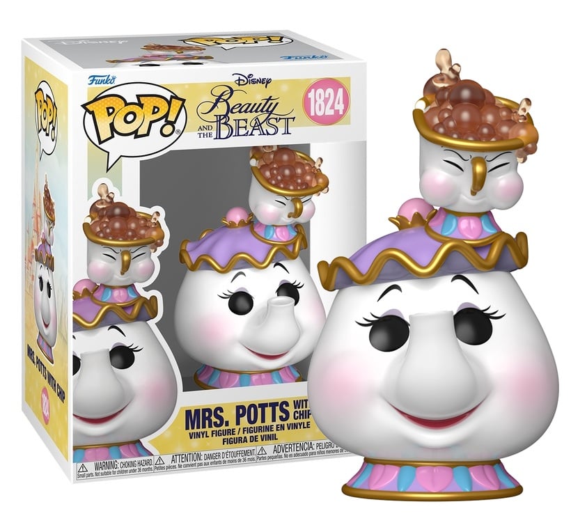 Beauty and the Beast Figuur Mrs. Potts with Chip Funko POP! Disney Vinyl 10.7cm
