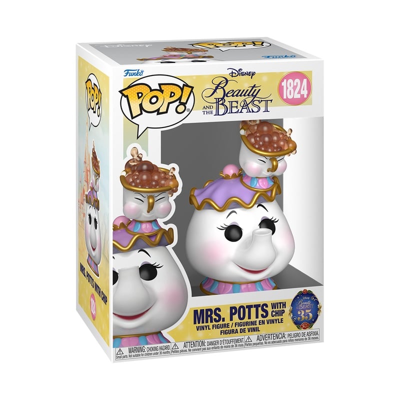 Beauty and the Beast Figuur Mrs. Potts with Chip Funko POP! Disney Vinyl 10.7cm