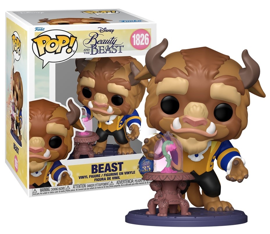 Beauty and the Beast Figuur Beast Funko POP! Disney Vinyl