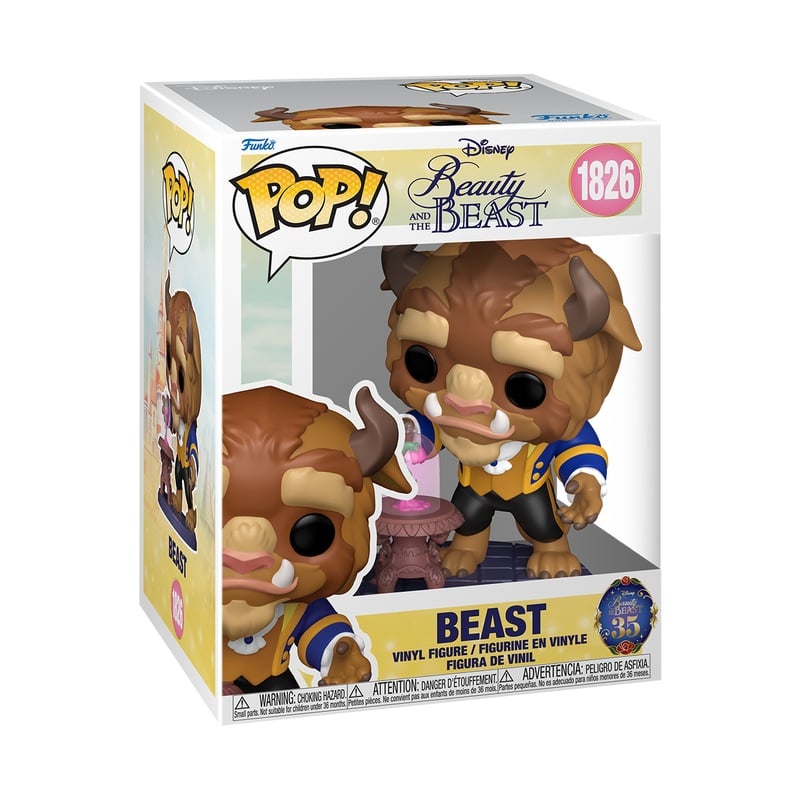 Beauty and the Beast Figuur Beast Funko POP! Disney Vinyl