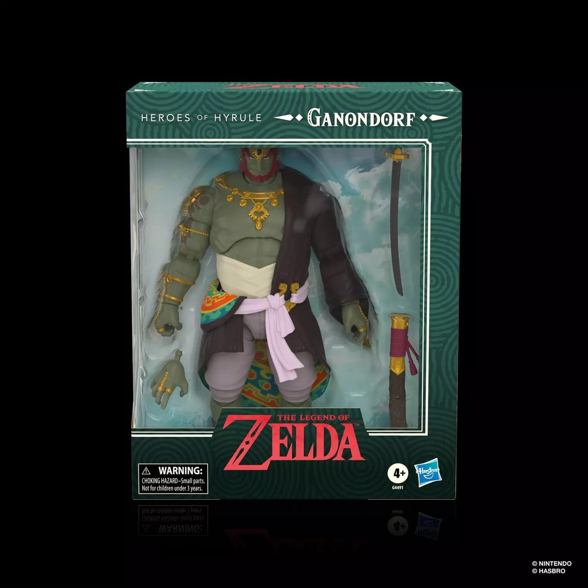 The Legend of Zelda Figuur Ganondorf Heroes of Hyrule Hasbro 19cm