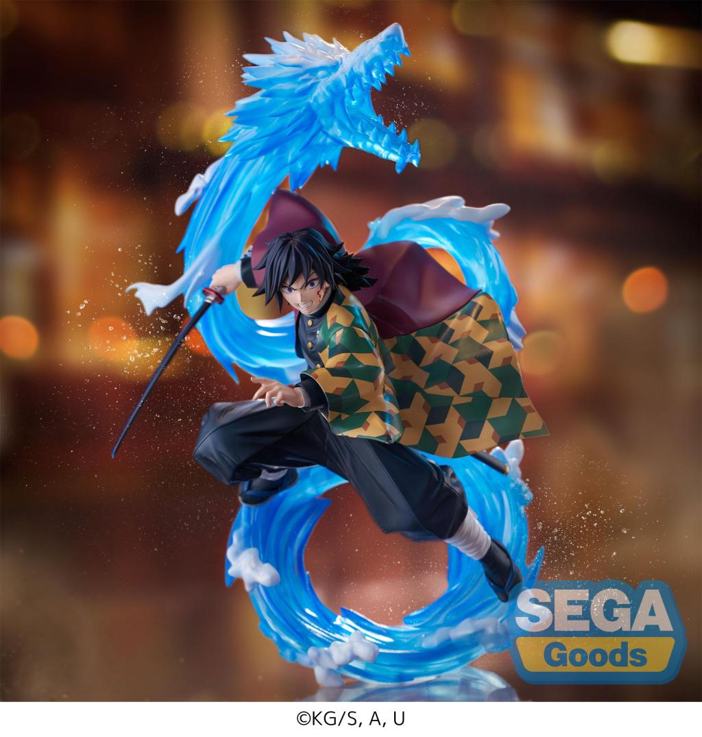 Demon Slayer Figuur Giyu Tomioka Constant Flux Sega Goods 25cm
