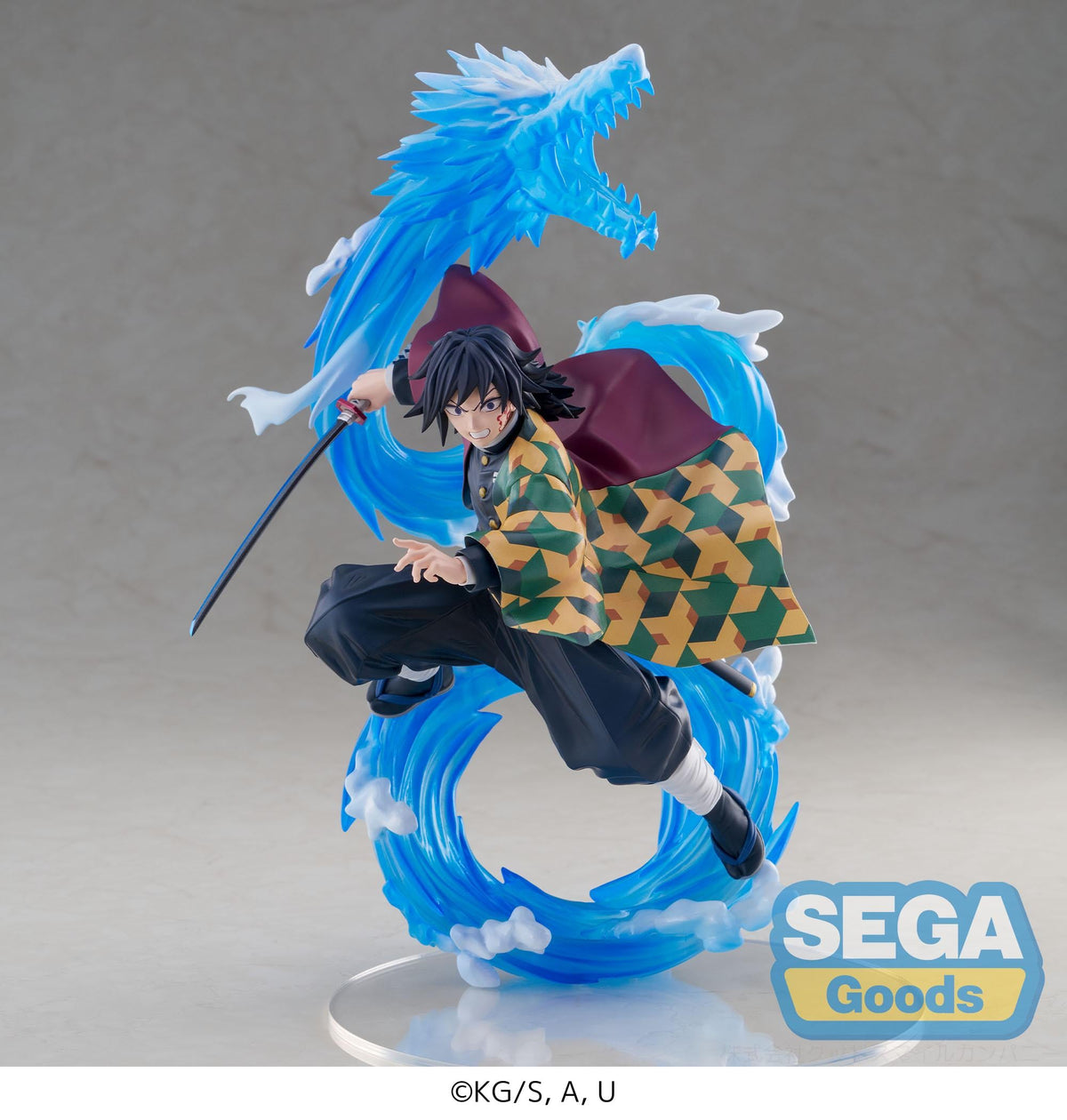 Demon Slayer Figuur Giyu Tomioka Constant Flux Sega Goods 25cm