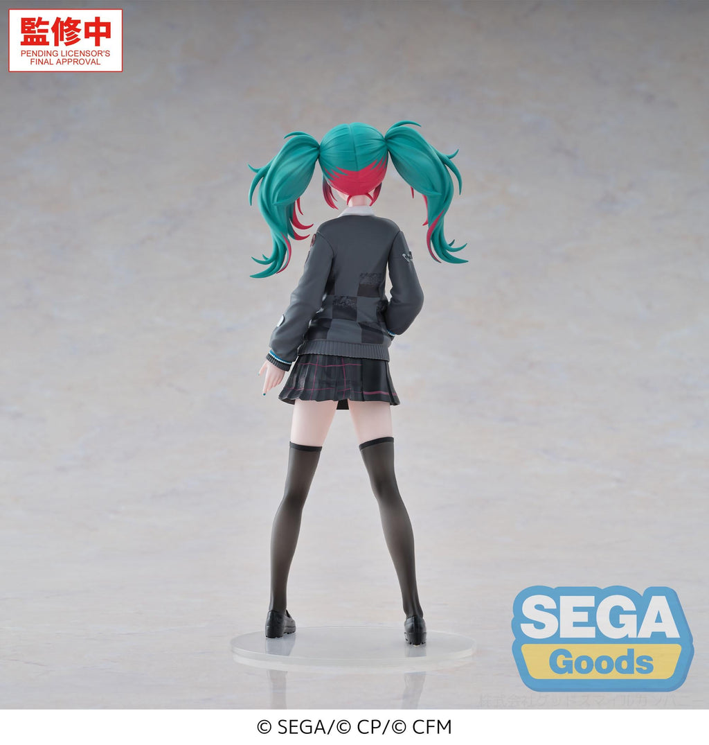 Hatsune Miku Figuur School Sekai Brand New World Sega Goods 19cm