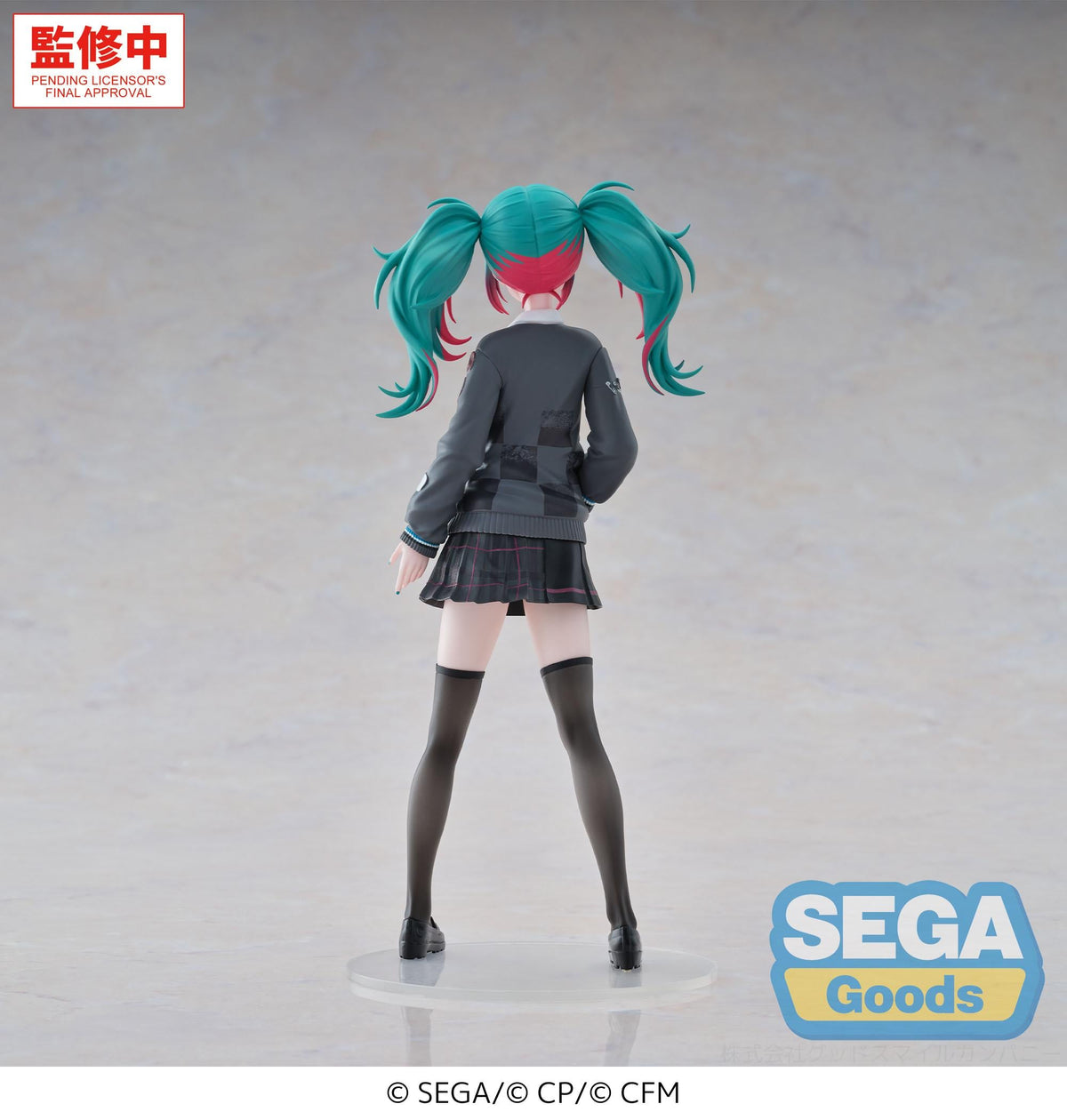Hatsune Miku Figuur School Sekai Brand New World Sega Goods 19cm