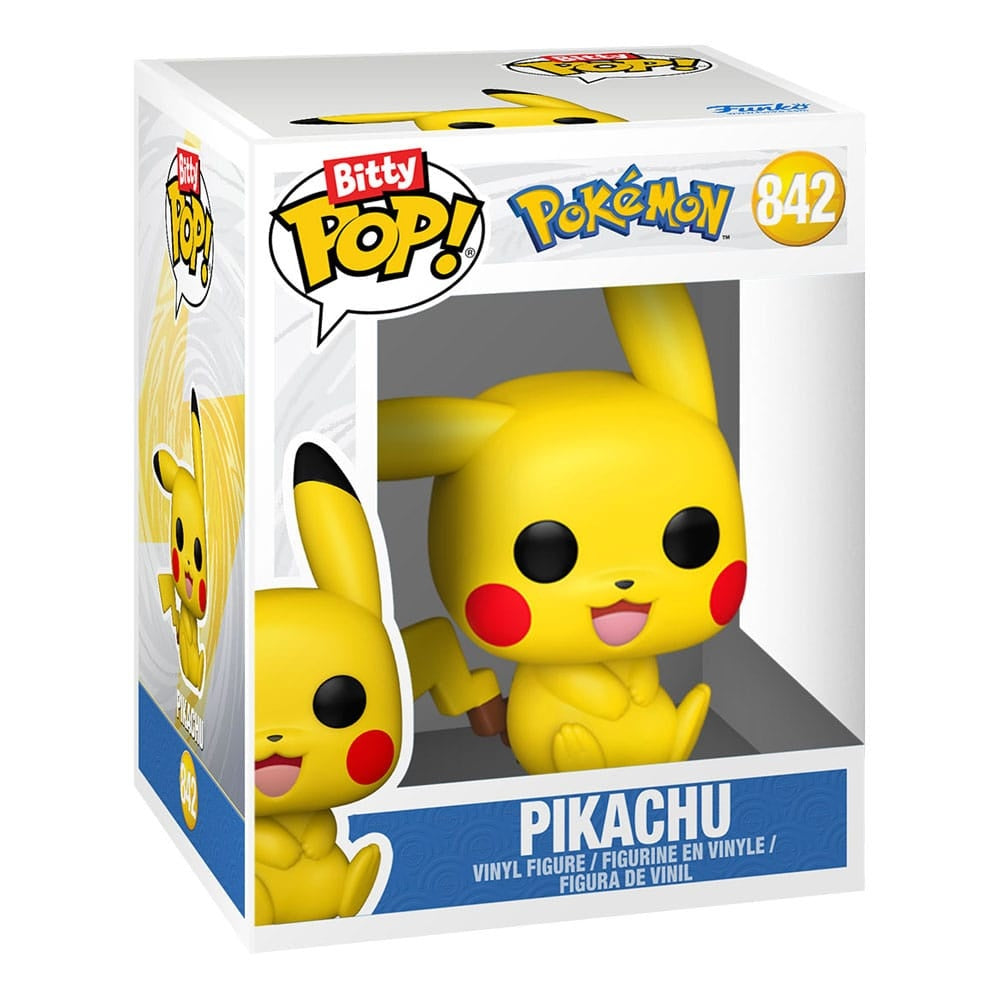 Funko Bitty POP! Pokémon 4-Pack Series 1 | Pikachu, Vaporeon, Caterpie & Cubone