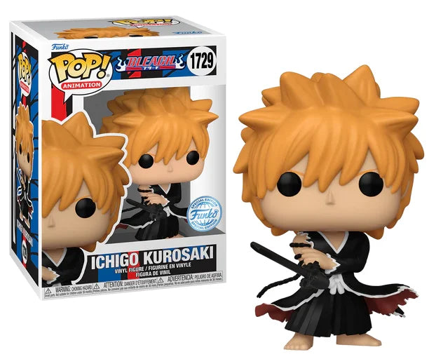 Funko POP! Ichigo Kurosaki 1729 Bleach Exclusive`2