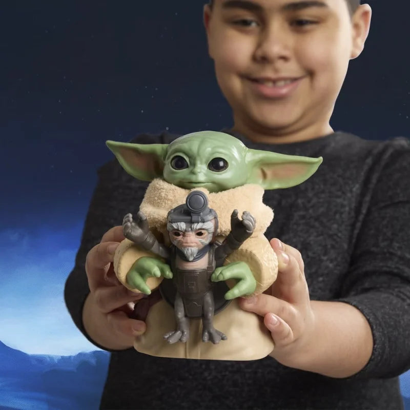 Hasbro Star Wars Grogu en Anzellan Figuur 17 cm
