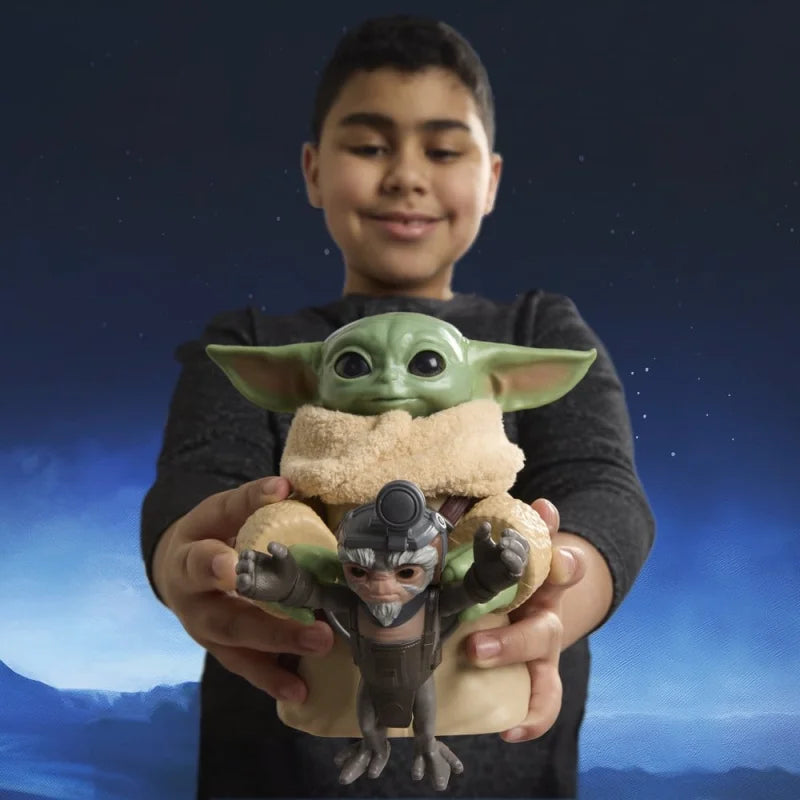 Hasbro Star Wars Grogu en Anzellan Figuur 17 cm
