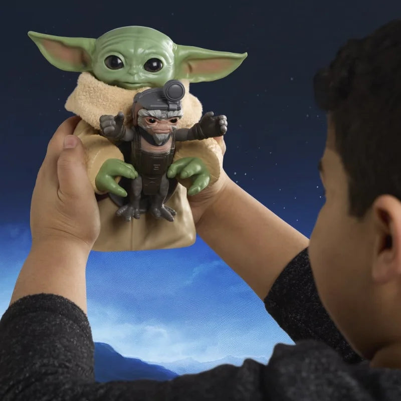 Hasbro Star Wars Grogu en Anzellan Figuur 17 cm