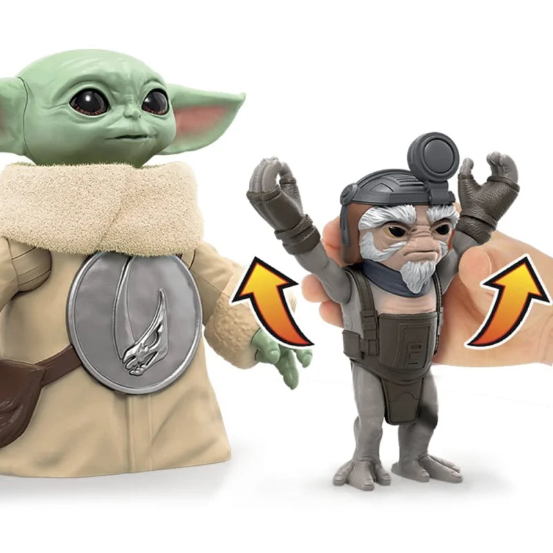 Hasbro Star Wars Grogu en Anzellan Figuur 17 cm